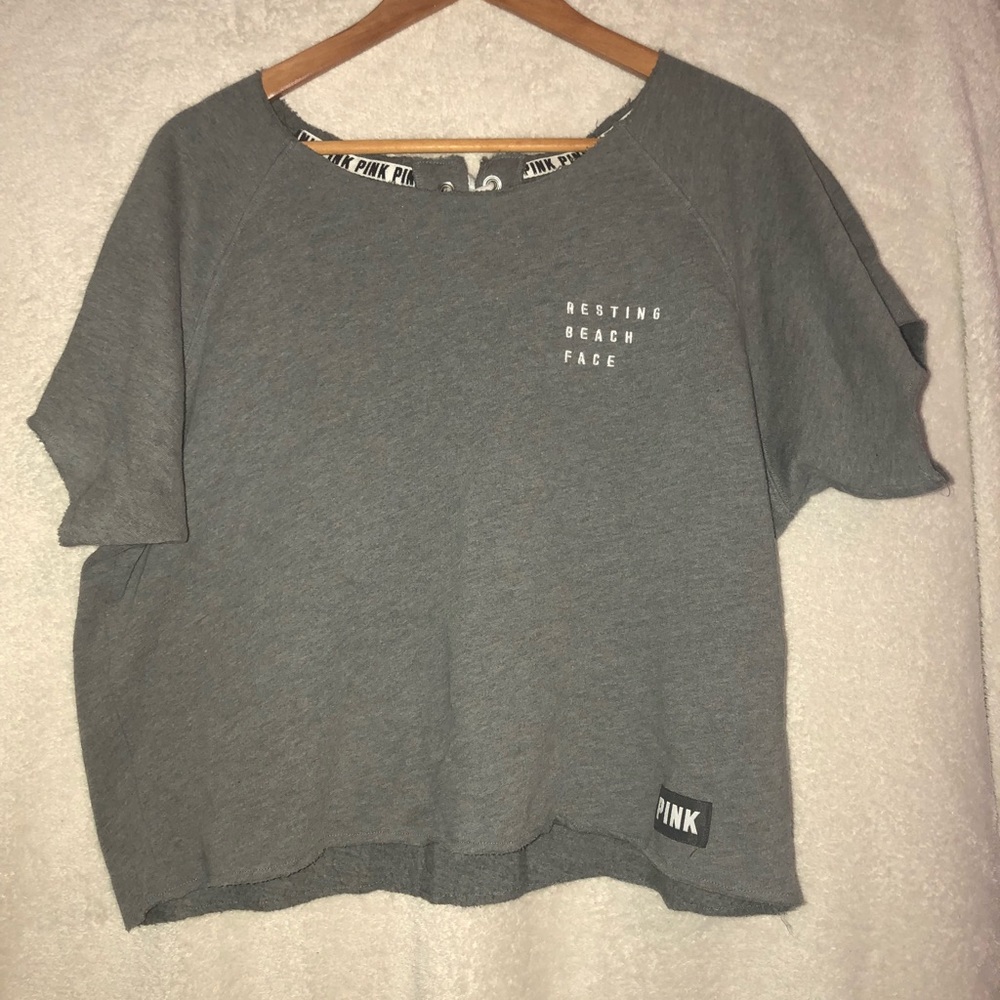 Beach cover crop top.